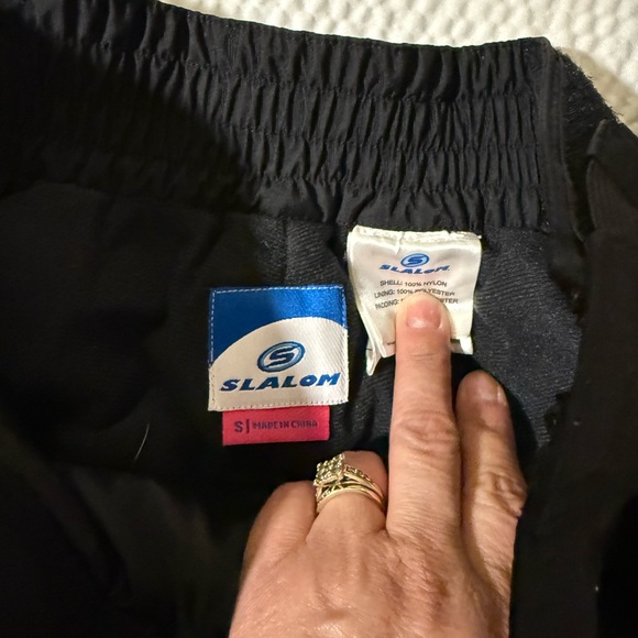 Women's Black Slalom Snow Pants - Picture 13 of 13